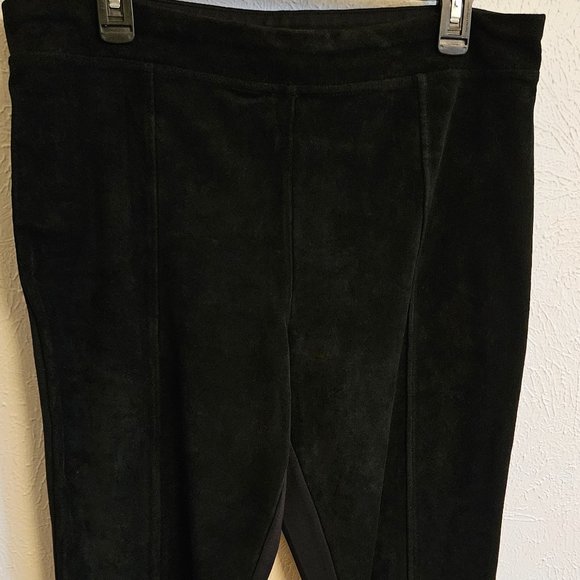 Faux Suede and Power Stretch Pants by Calvin Klein - Picture 7 of 10